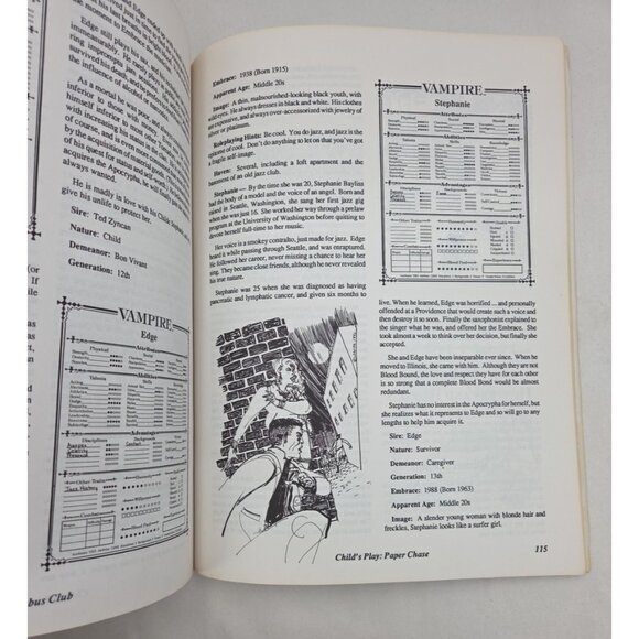 Succubus Club Of Life Devoured White Wolf WW2104 Softcover - Picture 12 of 14